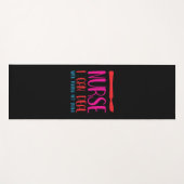 Verpleegkundige verzorging die ik kan afhandelen yogamat (Voorkant (horizontaal))