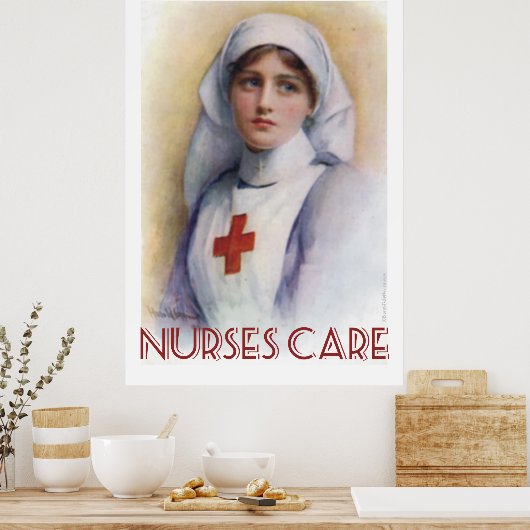 Verpleegkundige verzorging poster (Keuken)