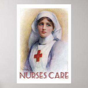 Verpleegkundige verzorging poster