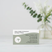 Verpleegkundige Visitekaartje (Staand voorkant)