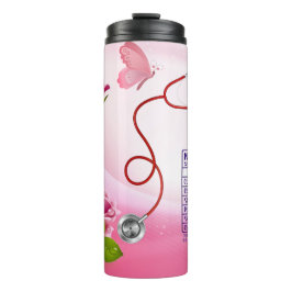 Verpleegkundige Voedingslabel Thermische Tumbler Thermosbeker