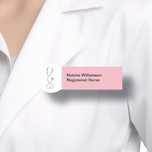 Verpleegkundige vrouwenhealthzorg naamplaatje