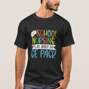 Verpleegkundige waardering dag & verpleegkundige w t-shirt