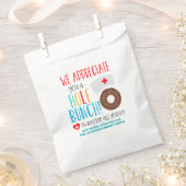 Verpleegkundige Waardering Donut Treat Tassen Bedankzakje (Geknipt)
