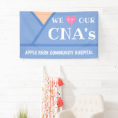 Verpleegkundige Waardering Week Bedankt Geregistre Spandoek (Insitu)