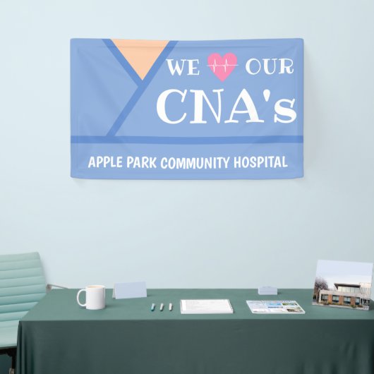 Verpleegkundige Waardering Week Bedankt Geregistre Spandoek (Beurs)