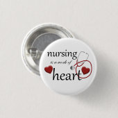 Verpleegkundige werkzaamheden rondom de Button van (Voorkant /achterkant)