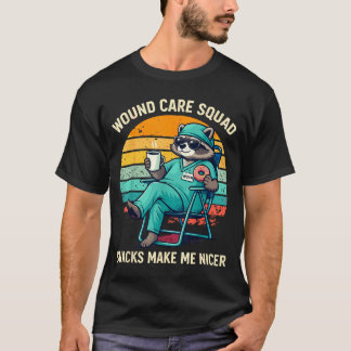 Verpleegkundige Wondzorg Fun Snacks Maken Prettige T-shirt