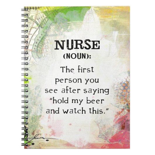 Verpleegkundige (zelfstandig) notitieboek (Voorkant)