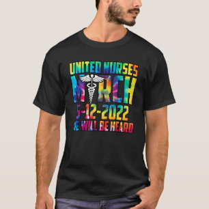 Verpleegkundigen 12 mei 2022 in de Verenigde State T-shirt