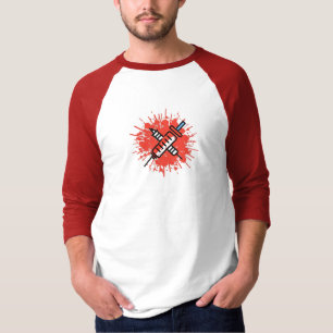 Verpleegkundigen aan de frontlinie t-shirt