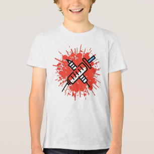 Verpleegkundigen aan de frontlinie Tri-Blend shirt