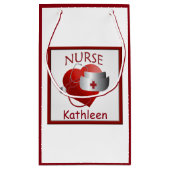 Verpleegkundigen Aangepaste medische kleine tas me Klein Cadeauzakje (Achterkant)