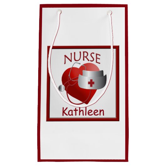 Verpleegkundigen Aangepaste medische kleine tas me Klein Cadeauzakje (Voorkant)