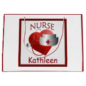 Verpleegkundigen Aangepaste medische tas met groot Groot Cadeauzakje (Voorkant)