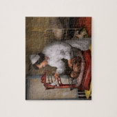 Verpleegkundigen - afdeling kindergeneeskunde 1943 legpuzzel (Verticaal)