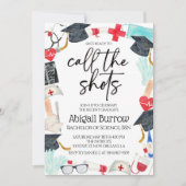 Verpleegkundigen Afstudeerfeest Uitnodiging (Voorkant)