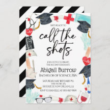 Verpleegkundigen Afstudeerfeest Uitnodiging