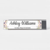Verpleegkundigen Afstuderen Gift for NP Afstudeerd Bureau Naambordje (Voorkant)