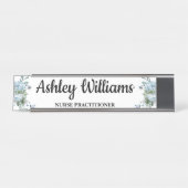 Verpleegkundigen Afstuderen Gift for NP Afstudeerd Bureau Naambordje (Voorkant)