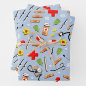 Verpleegkundigen Afstuderen Gifts Inpakpapier Vel (In situ)