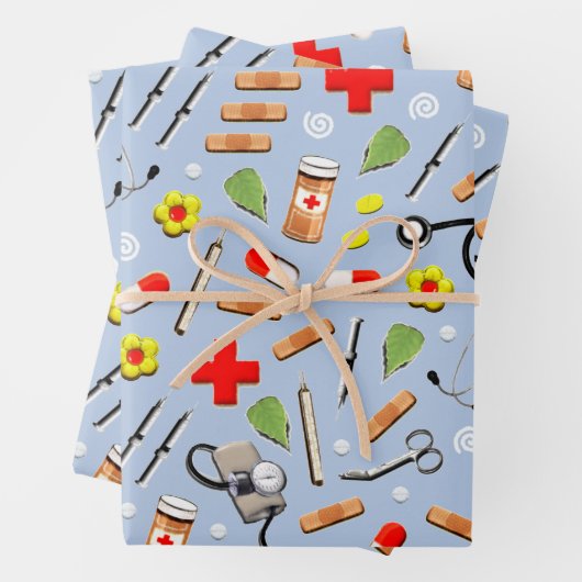 Verpleegkundigen Afstuderen Gifts Inpakpapier Vel (In situ)