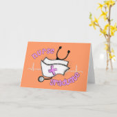 Verpleegkundigen Afstuderen Gifts (Pet- en Stethos Kaart (Gele Bloem)