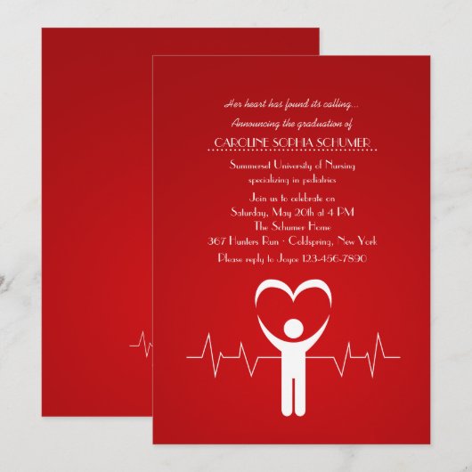 Verpleegkundigen Afstuderen Inv Kaart (Voorkant / Achterkant)