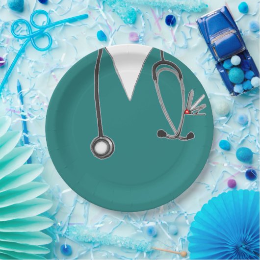 Verpleegkundigen Afstuderen Papieren Bordje (Feest)