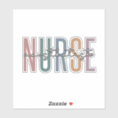 Verpleegkundigen-anesthesist CRNA-cadeautjes voor  Sticker (Vel)