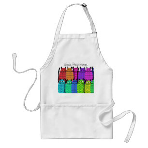 Verpleegkundigen Apron Whimsical Cats Standaard Schort