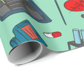 Verpleegkundigen, arts, medisch deskundige cadeaupapier (Rol Hoek)