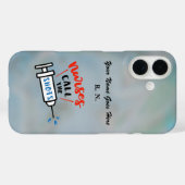 Verpleegkundigen bepalen de dosering naam en graad Case-Mate iPhone case (Achterkant (horizontaal))