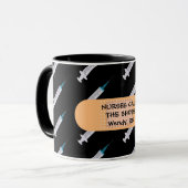 Verpleegkundigen Bepalen de Koers Monogram Mok (Voorkant links)