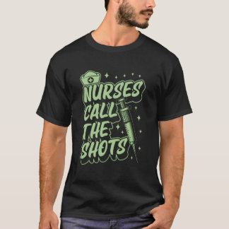 Verpleegkundigen bepalen de regels Verpleegster gr T-shirt