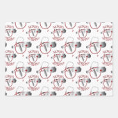 Verpleegkundigen beschikken over papier voor harts inpakpapier vel (Voorkant 2)