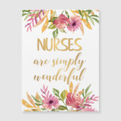 Verpleegkundigen citaat Waardering Dank u Afstuder (Voorkant)