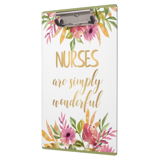 Verpleegkundigen citaat Waardering Dank u Afstuder Klembord (Links)
