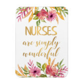 Verpleegkundigen citaat Waardering Dank u Afstuder Magneet (Verticaal)