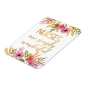 Verpleegkundigen citaat Waardering Dank u Afstuder Magneet (Linkerzijde)