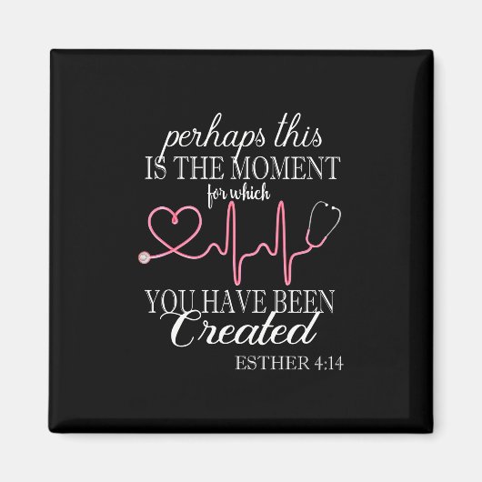 Verpleegkundigen Creëer Moment Ruth Nurse Blessing Magneet (Voorkant)