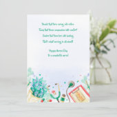 Verpleegkundigen Dag Elementen Wenskaart Feestdagenkaart (Staand voorkant)