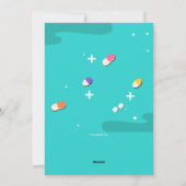 Verpleegkundigen Dag Hart Wenskaart Feestdagenkaart (Achterkant)