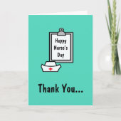 Verpleegkundigen Dag Kaart — Dank u (Voorkant)