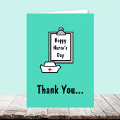 Verpleegkundigen Dag Kaart — Dank u