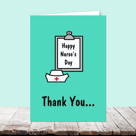 Verpleegkundigen Dag Kaart — Dank u