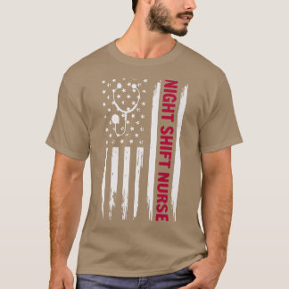 Verpleegkundigen DayNight Shift Nurse411 T-shirt