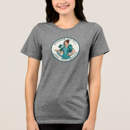 "Verpleegkundigen Doen Het Voor Je Gezondheid" Ond Tri-Blend Shirt