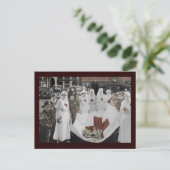 Verpleegkundigen en jongerenvrijwilligers verzamel briefkaart (Staand voorkant)