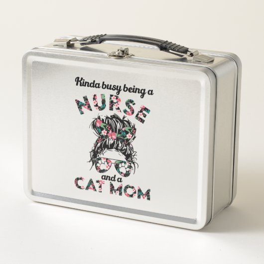 Verpleegkundigen en katten moeder grappige cadeaut (Voorkant)